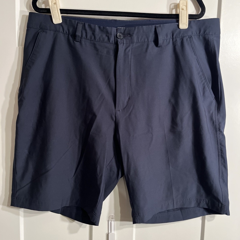 Greg Norman Men’s Performance Golf Shorts Navy Blue Size 38